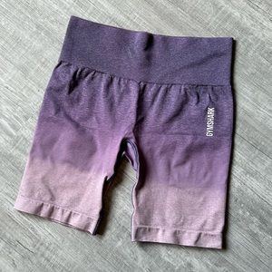 Gymshark Adapt Ombré Seamless Shorts/Purple/Size Medium